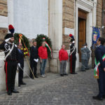 Cerimonia del 25 Aprile in piazza del Popolo (foto Zani)