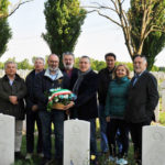 Delegazione Pri al cimitero degli Alleati di Piangipane