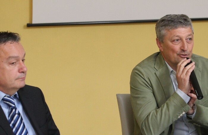 RAVENNA 31/05/16. VOLLEY PALLAVOLO. MARCO BONITTA PRESENTA IL PROGETTO PORTO ROBUR COSTA OLIMPIA