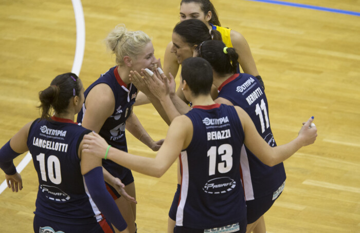 ROMA 5/11/2016. VOLLEY PALLAVOLO. OLIMPIA CMC RAVENNA ZAMBELLI SPOLETO 3 1.
