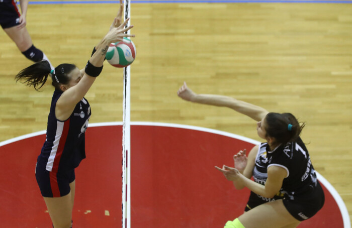 RAVENNA 11/02/17. VOLLEY PALLAVOLO. OLIMPIA RAVENNA CESENA