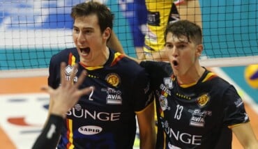 RAVENNA 16/10/2016. VOLLEY PALLAVOLO. BUNGE RAVENNA AZIMUT MODENA.