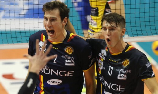RAVENNA 16/10/2016. VOLLEY PALLAVOLO. BUNGE RAVENNA AZIMUT MODENA.