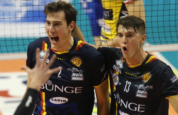 RAVENNA 16/10/2016. VOLLEY PALLAVOLO. BUNGE RAVENNA AZIMUT MODENA.