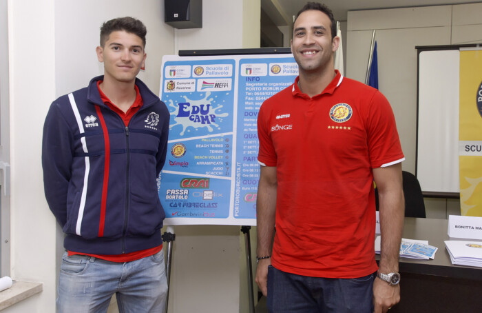 RAVENNA 18/04/17. VOLLEY PALLAVOLO, BUNGE PRESENTA CENTRI ESTIVI