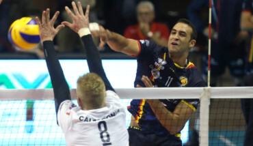 RAVENNA 23/10/2016. VOLLEY PALLAVOLO. BUNGE RAVENNA CALZEDONIA VERONA.