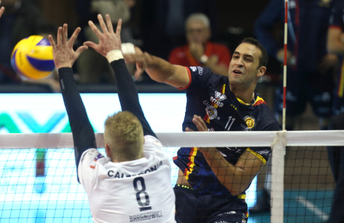 RAVENNA 23/10/2016. VOLLEY PALLAVOLO. BUNGE RAVENNA CALZEDONIA VERONA.