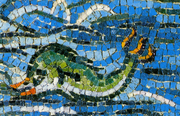 Mosaico Pesce RavennaAntica