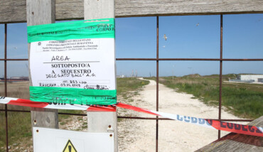 RAVENNA 10/04/2015. PUNTA TRATTAROLI, CASSE DI COLMATA SOTTO SEQUESTRO