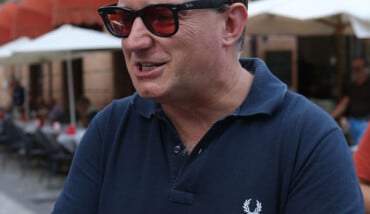 RAVENNA 21/08/2014. L' EX SINDACO DI FORLI' ROBERTO BALZANI A RAVENNA PER LA PROPRIA CANDIDATURA ALLE PRIMARIE PER LA PRESIDENZA DELLA REGIONE
