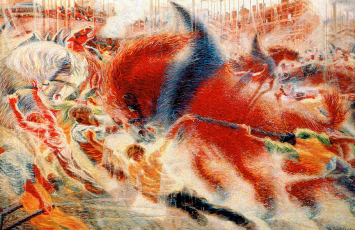 Umberto Boccioni, La Città Che Sale