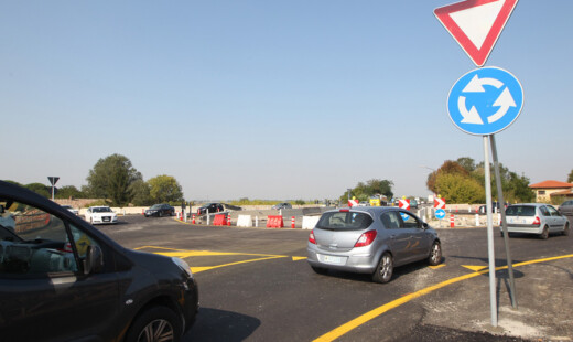 RAVENNA 9/09/16. NUOVA ROTONDA VIA RAVEGNANA SS16 ADRIATICA