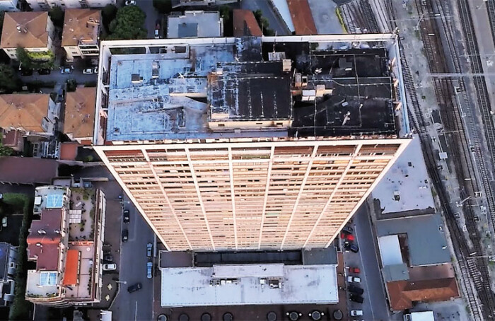 Cinema Grattacielo Drone