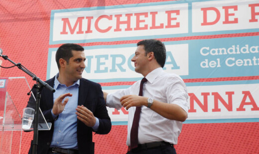 03–06 2016 Ravenna , Renzi A Ravenna E Protesta