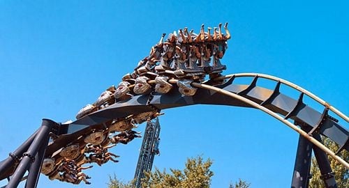 Mirabilandia Inverted Coaster Katun