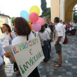 Il corteo contro i vaccini obbligatori in centro a Ravenna