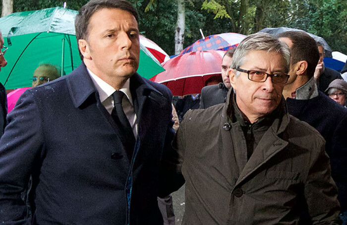 RAVENNA 23/11/2015. CAMERA ARDENTE ENRICO LIVERANI