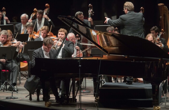RAVENNA 04/07/17. RAVENNA FESTIVAL. Oltre Il Rumore Del Tempo Orchestra Filarmonica Di San Pietroburgo Direttore Yuri Temirkanov Pianoforte Denis Matsuev Tromba Bogdan Dekhtiaruk