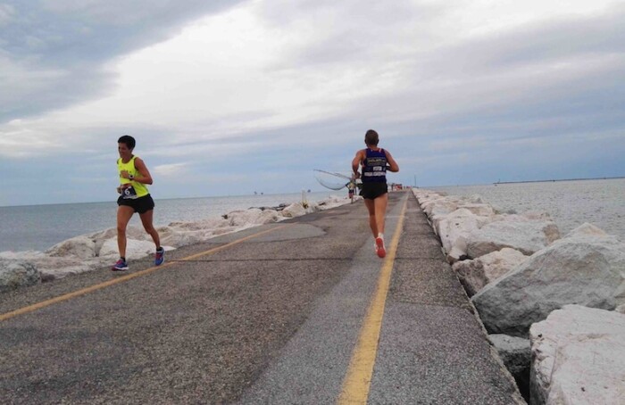 Run in the sea