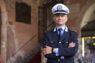 RAVENNA 14/07/17. ANDREA GIACOMINI, NUOVO COMANDANTE POLIZIA MUNICIPALE DI RAVENNA