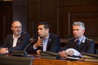 RAVENNA 14/07/17. ANDREA GIACOMINI, NUOVO COMANDANTE POLIZIA MUNICIPALE DI RAVENNA