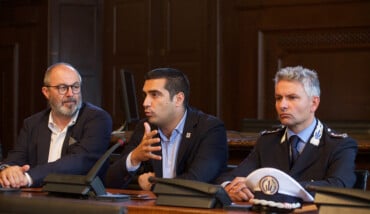 RAVENNA 14/07/17. ANDREA GIACOMINI, NUOVO COMANDANTE POLIZIA MUNICIPALE DI RAVENNA