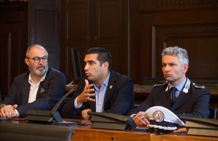 RAVENNA 14/07/17. ANDREA GIACOMINI, NUOVO COMANDANTE POLIZIA MUNICIPALE DI RAVENNA