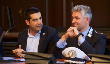 RAVENNA 14/07/17. ANDREA GIACOMINI, NUOVO COMANDANTE POLIZIA MUNICIPALE DI RAVENNA