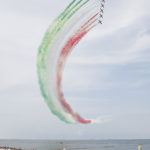 RAVENNA 09/07/17. FRECCE TRICOLORI A PUNTA MARINA