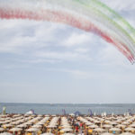 RAVENNA 09/07/17. FRECCE TRICOLORI A PUNTA MARINA