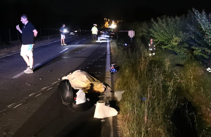 RAVENNA 08/07/17. INCIDENTE A CASTIGLIONE DI RAVENNA SULLA BAGNOLO SALARA