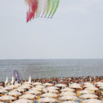 RAVENNA 09/07/17. FRECCE TRICOLORI A PUNTA MARINA