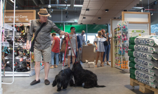 RAVENNA 08/07/17. INAUGURATO IL PET STORE COOP AMICI DI DASA