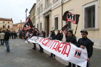 Manifestazione Simboli Fascisti