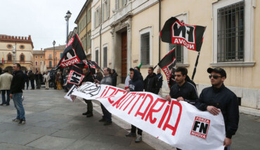 Manifestazione Simboli Fascisti