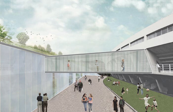 Rendering Stadio Benelli
