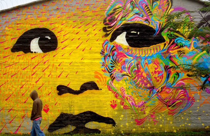 Un Murale Di Stinkfish