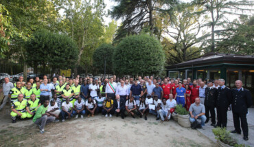 RAVENNA 03/08/17. PREMIAZIONE DELLE ASSOCIAZIONI, ENTI E VOLONTARI INTERVENUTI IN SEGUITO AL FORTUNALE DEL 28 GIUGNO