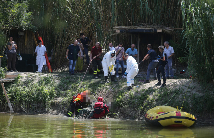 RAVENNA 05/08/17. CORPO DI UNA PERSONA DI CIRCA 50 ANNI IN AVANZATO STATO DI DECOMPOSIZIONE TROVATO DA 3 PESCATORI NEI FIUMI UNITI