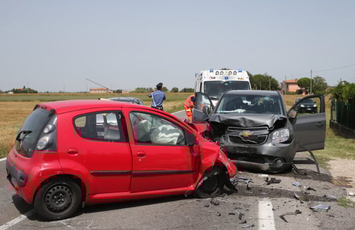 RAVENNA 09/08/17. INCIDENTE VIA DISMANO A OSTERIA