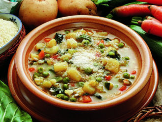Minestra Di Patate Riso E Verdure 725x545