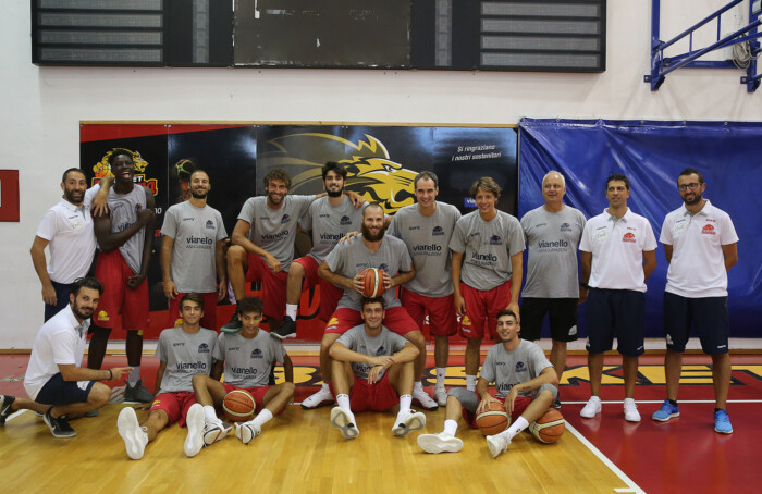 RAVENNA 16/08/17. PRIMO ALLENAMENTO ORA SI’ BASKET RAVENNA