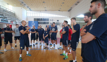 PRIMO ALLENAMENTO DELLA BUNGE PORTO ROBUR COSTA VOLLEY RAVENNA
