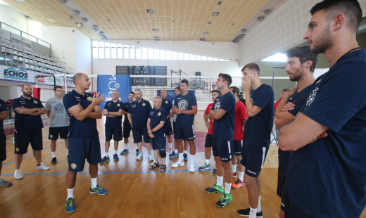 PRIMO ALLENAMENTO DELLA BUNGE PORTO ROBUR COSTA VOLLEY RAVENNA