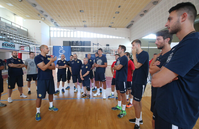 PRIMO ALLENAMENTO DELLA BUNGE PORTO ROBUR COSTA VOLLEY RAVENNA