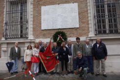 03 09 2017 Ravenna , Republica In Piazza Garibaldi Per Ricordare I Martiri Causati Da Pio Nono E La Republica Romana