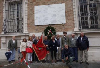 03 09 2017 Ravenna , Republica In Piazza Garibaldi Per Ricordare I Martiri Causati Da Pio Nono E La Republica Romana