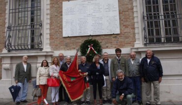 03 09 2017 Ravenna , Republica In Piazza Garibaldi Per Ricordare I Martiri Causati Da Pio Nono E La Republica Romana