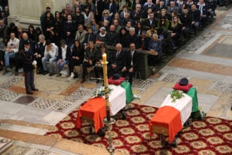 RAVENNA 20/09/17. FUNERALE DEI 2 POLIZIOTTI MORTI NELL’ INCIDENTE DI LIDO ADRIANO