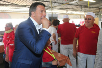 RAVENNA 03/09/17. RENZI ALLA FESTA DELLÕ UNITAÕ DI RAVENNA